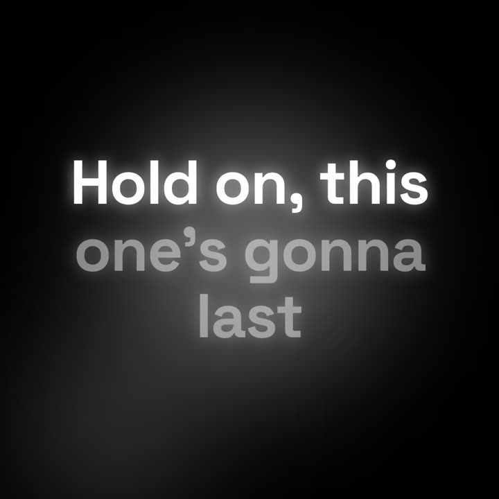 Lyric-Video · Noir · 1:1